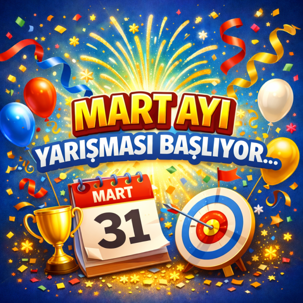 HAYDİ YARIŞALIM ! MART